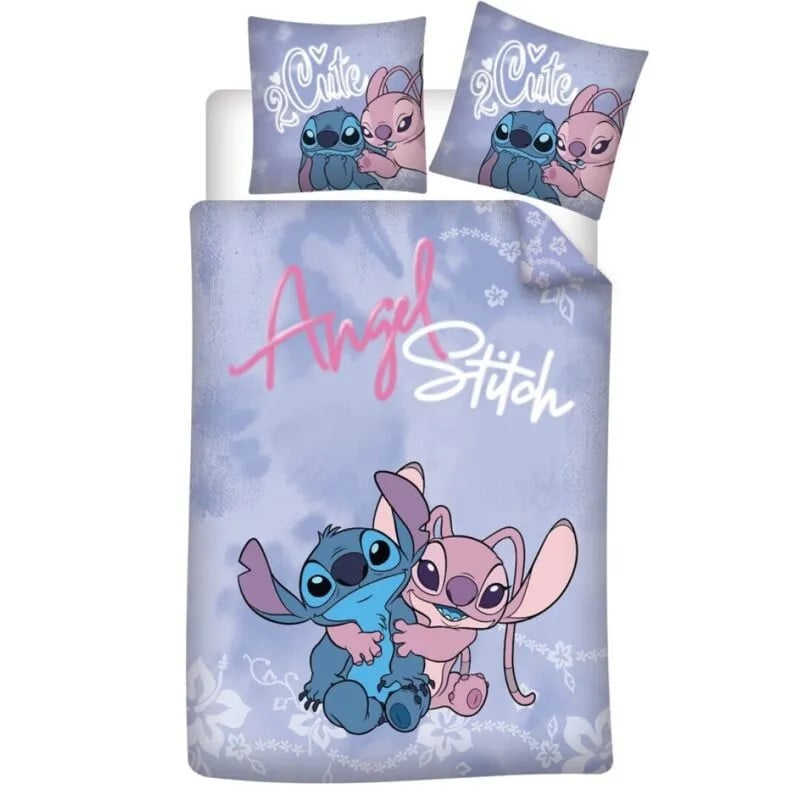 Lilo en Stitch Dekbedovertrek Angel 2 Cute - 140 x 200 cm - Polykatoen
