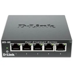 D-LINK Switch 5 Metal 5x10/100 Metal