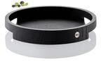 "AdHoc Black Serving Tray Aura 11.81"""