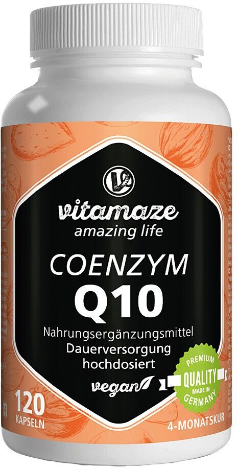 Vitamaze COENZYM Q10 200 mg vegan 120stk