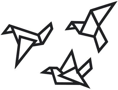 Uplift Picks Modern Metal Bird Wall Art Set Minimalist Iron Wall Hanging Decor Modern Metal Bird Wall Art Set Minimalist Iron Wall Hanging Decor