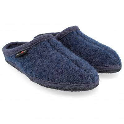 Haflinger - Walktoffel Alaska - Hüttenschuhe 50 | EU 50 blau