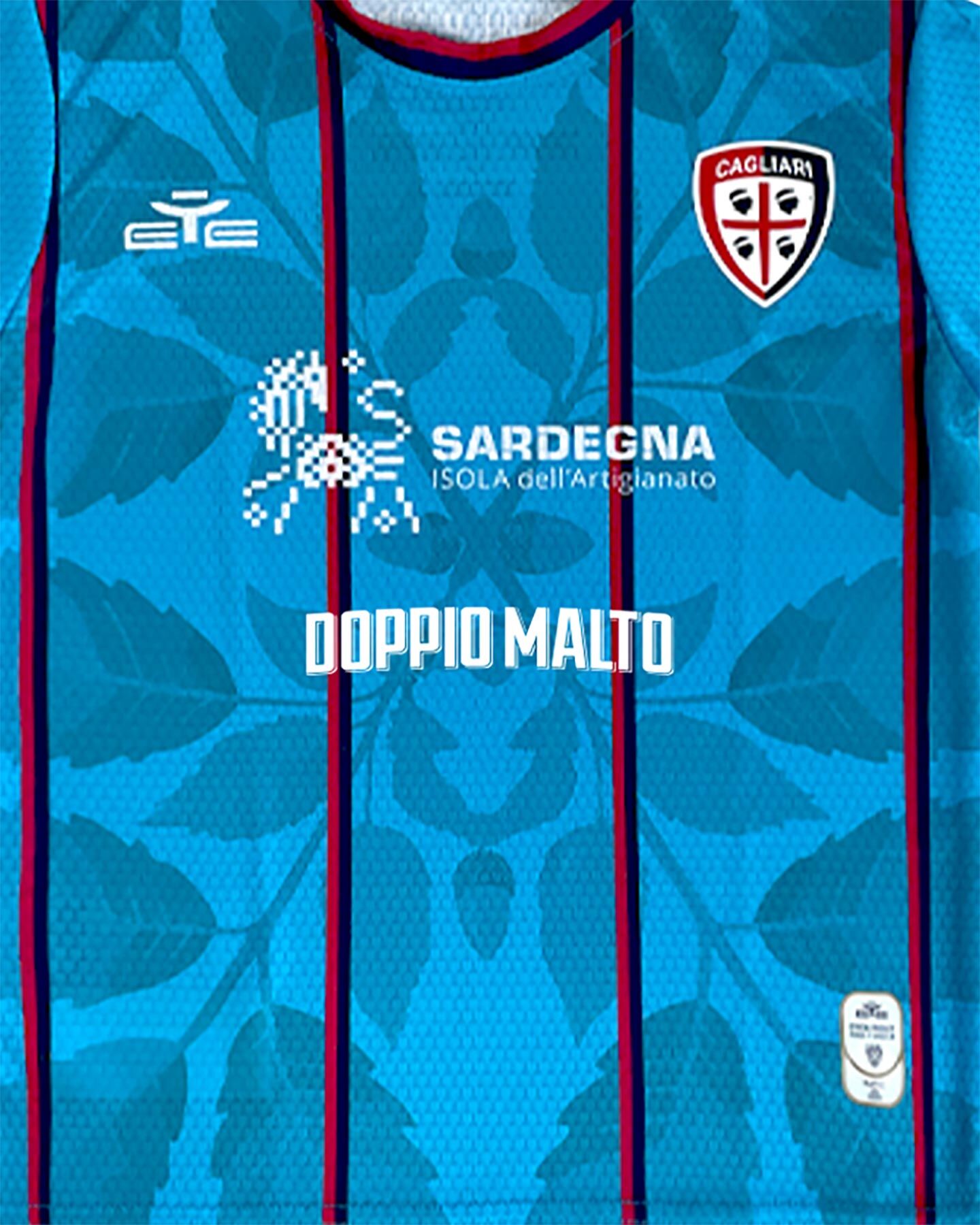 EYE Cagliari Third 25-26 Jr - Abbigliamento Calcio Ufficiale - Color Mix 0-2ANNI