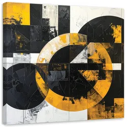 LEINWANDBILD 3D und geometrisch 50x50cm