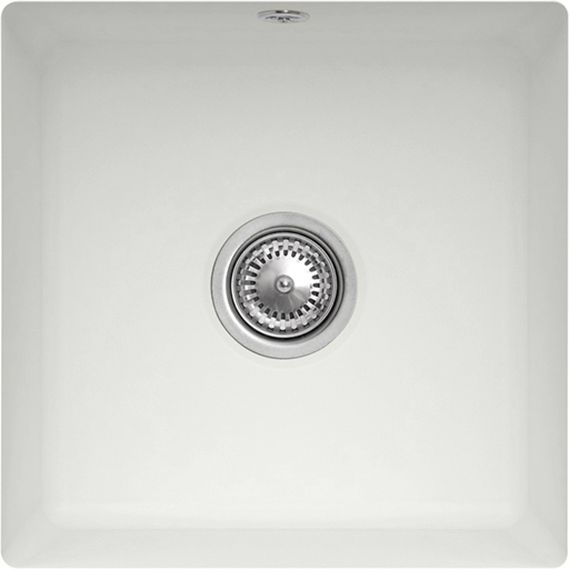Villeroy und Boch Unterbauspüle 332502SM mit Ablaufgarnitur und Excenterbetätigung, Steam