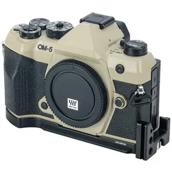 Leofoto L bracket for Olympus OM-5II black, Stativ Zubehör, Schwarz