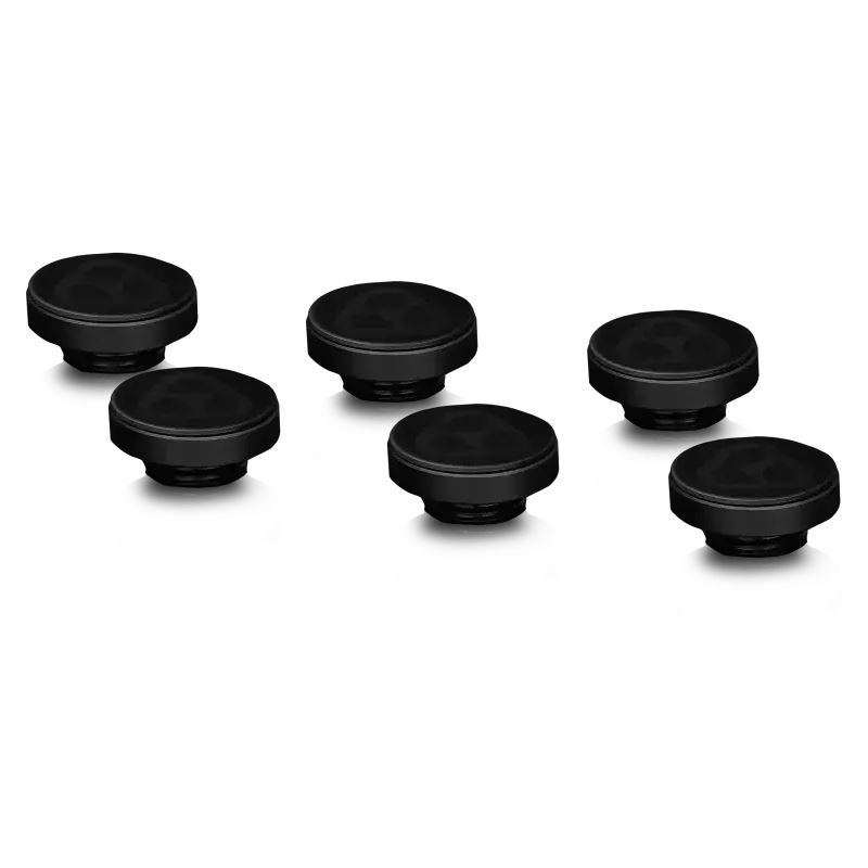 Thermal Grizzly DeltaMate Plug - Black 6er-Pack