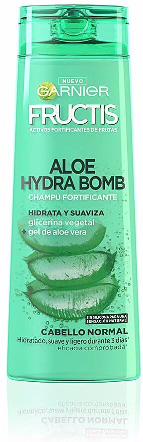 Garnier Fructis Aloe Hydra Bomb champô fortificante 360 ml