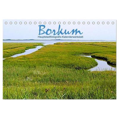 Borkum (Tischkalender 2027 DIN A5 quer), CALVENDO Monatskalender