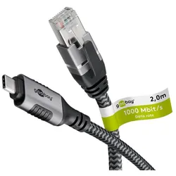 Goobay Ethernet-Kabel USB-C 70698