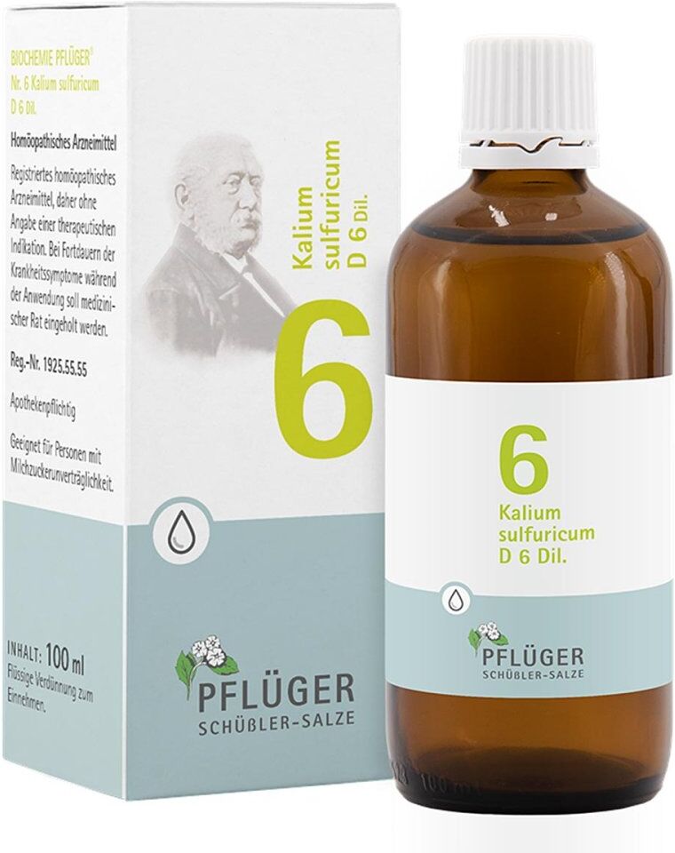 Biochemie Pflüger 6 Kalium Sulfur D6 Tropfen