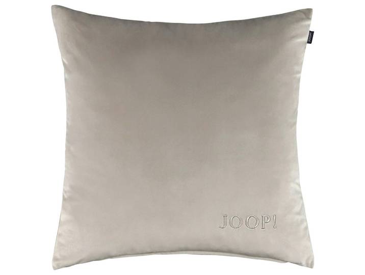 Joop! Kissenbezug Impress, Grau, Uni, 45x45 cm, hochwertige Qualität, Heimtextilien, Bezüge, Kissenbezüge