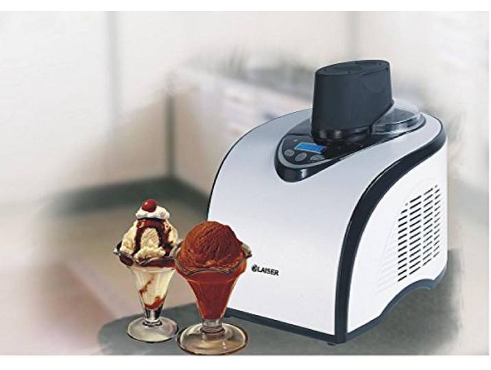 Klaiser H50 Turbine à Glaces professionnelle Livré avec Livre de 62 Recettes