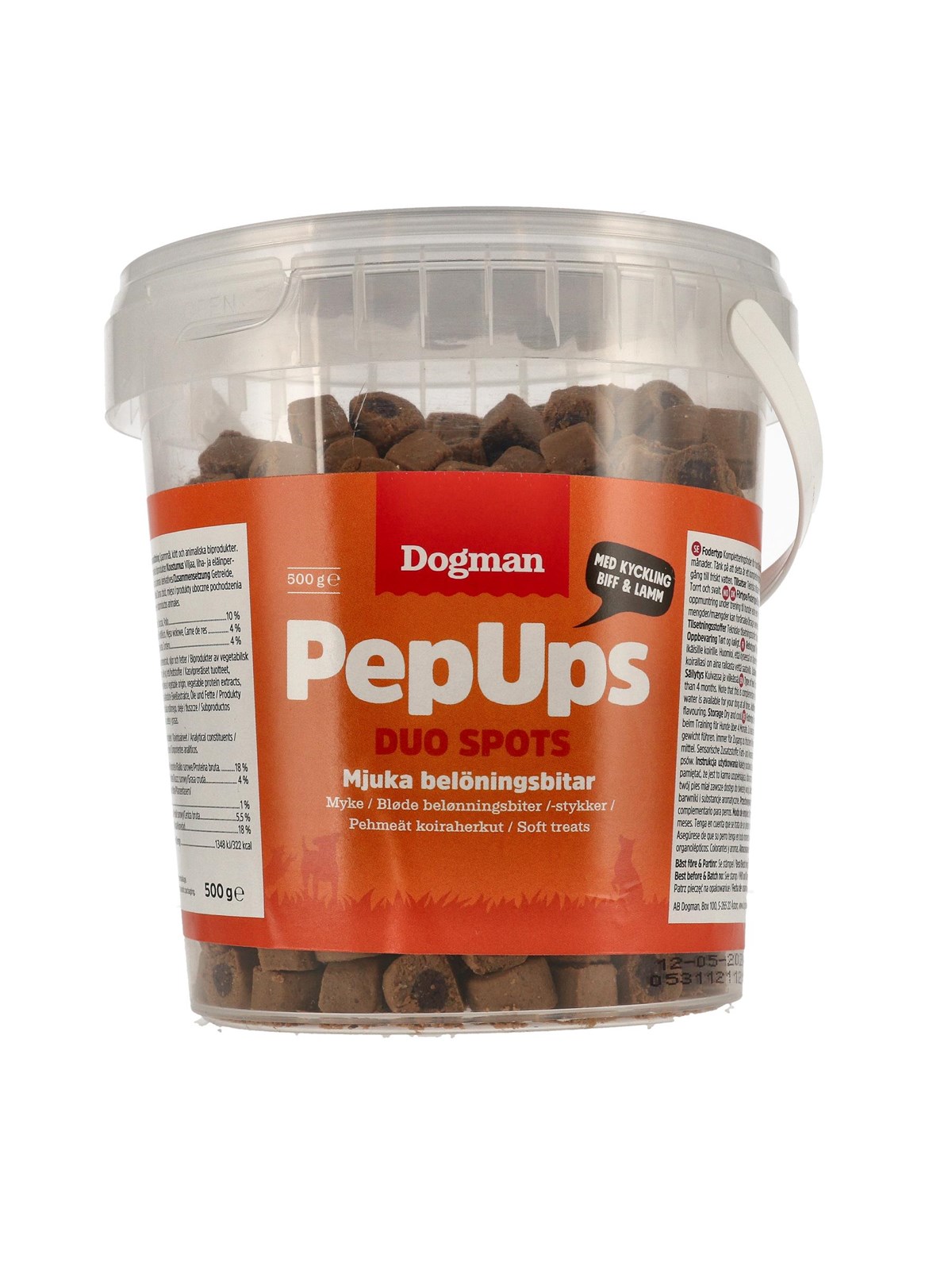 Dogman PepUps duo spots 3flavor
