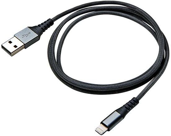 Celly USBLIGHTNYLBK USB-oplaadkabel