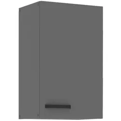 Küche NESSA Hängeschrank 45 cm Anthrazit Küchenzeile Küchenblock Einbauküche
