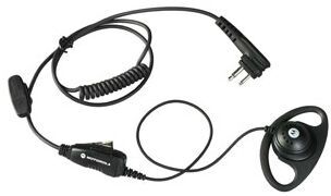 Kit mains-libres earloop pour Motorola Séries XT Oreillette Earloop avec bouton PTT