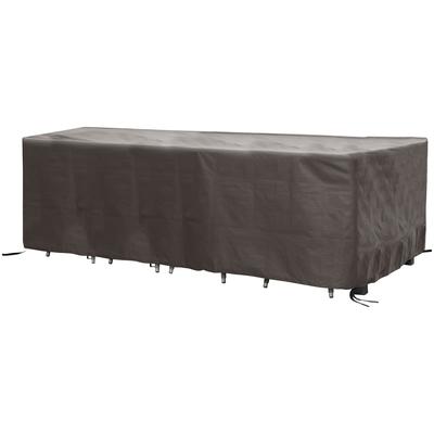Gartenmöbel-Schutzhülle WINZA OUTDOOR COVERS "TOPSELLER", grau (anthrazit), B:180cm H:95cm L:310cm, Polypropylen (PP), Planen, geeignet für Gartenmöbel, erhältlich in verschiedenen Größen