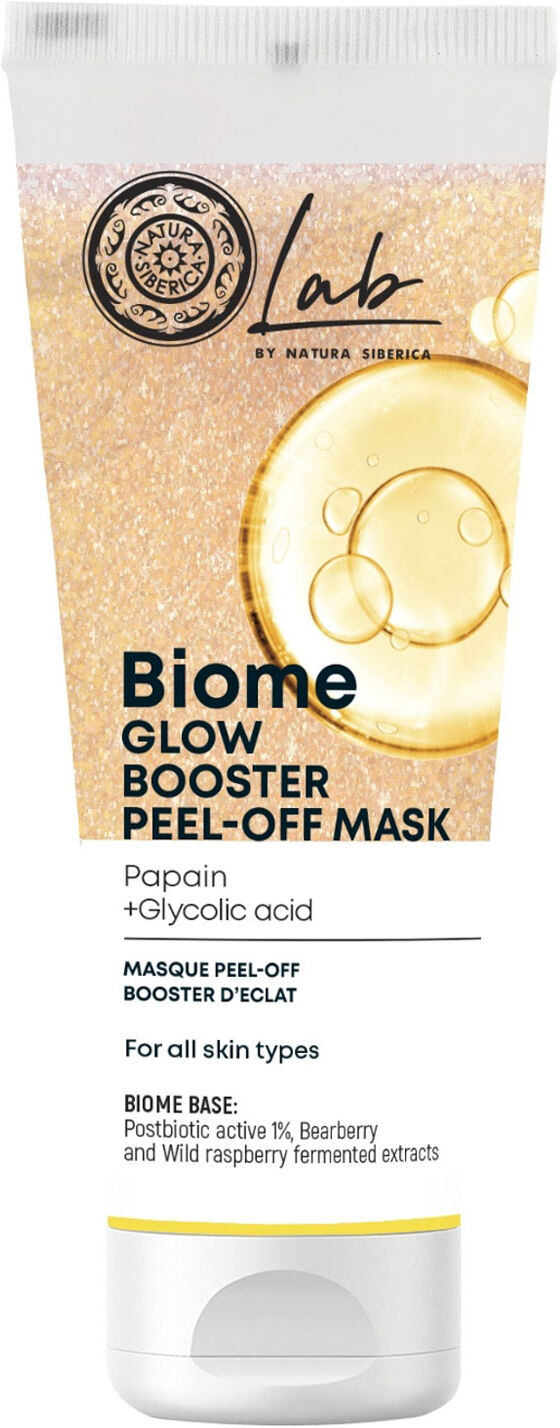 NATURA SIBERICA Lab Biome Glow Booster Peel-Off Mask 75ml