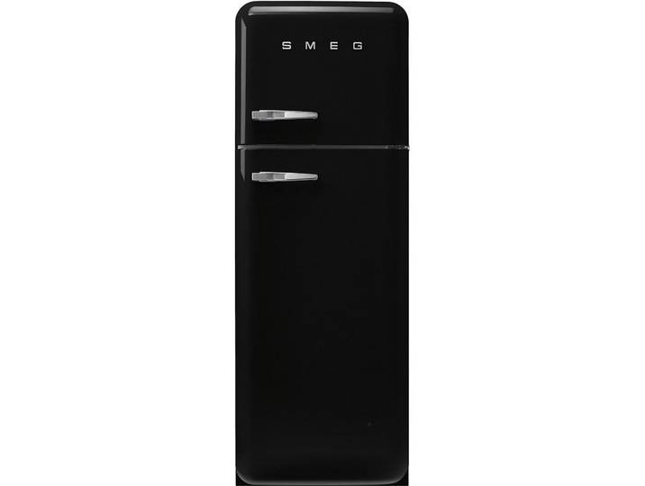 Smeg Kühl-Gefrier-Kombination, Schwarz, Metall, 1 Schublade(n),3 Schublade(n) Schubladen, C, 60x172x72.8 cm, Made in Italy, Abtauautomatik, LED-Innenbeleuchtung, elektronische Temperaturregelung, No-Frost, Warneinrichtung bei Temperaturanstieg, Kälteakku, Urlaubsschaltung, Küchen, Küchenelektrogeräte, Kühl- & Gefrierschränke, Kühl- und Gefrierkombinationen
