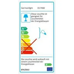 Wandleuchte Löhne up/down 8w warmweiss IP65