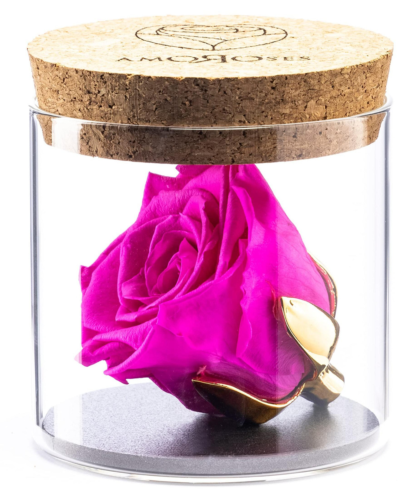 Eterna Roos in 24K Gouden Chalice - Gestabiliseerde echte bloem