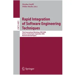 Rapid Integration of Software Engineering Techniques, Fachbücher von Didier Buchs, Nicolas Guelfi