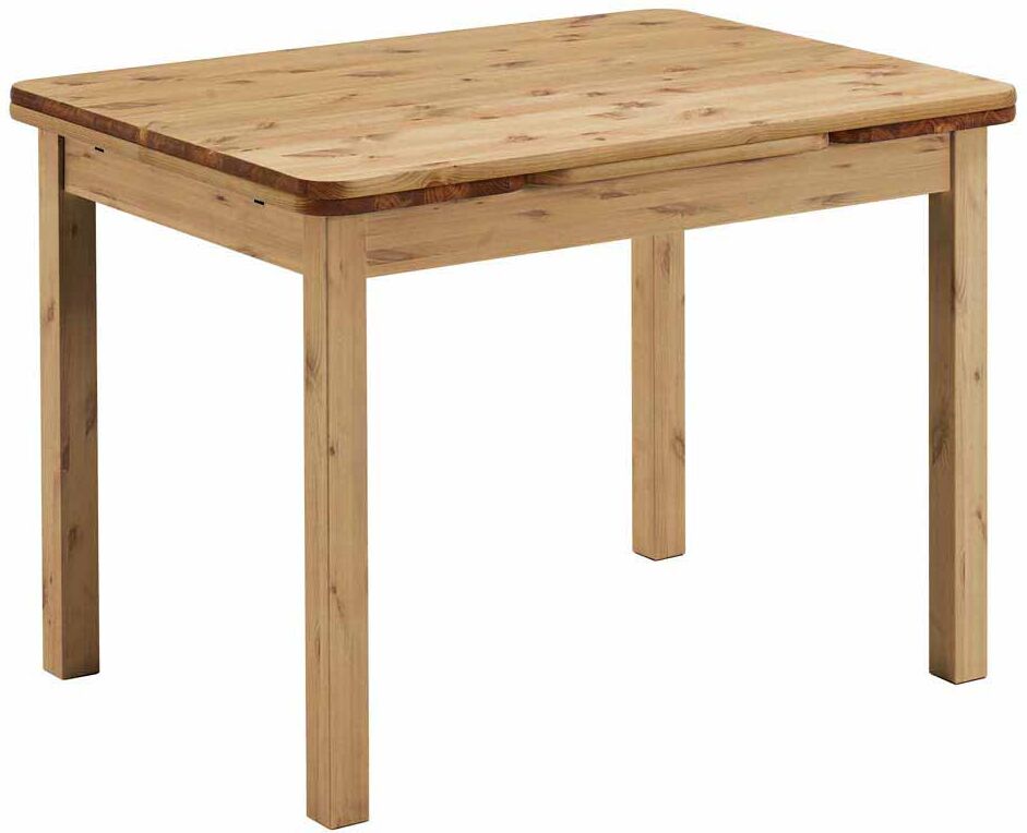 Pharao24.de Massivholztisch im Landhaus Design ausziehbar
