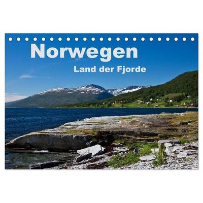 Norwegen - Land der Fjorde (Tischkalender 2026 DIN A5 quer), CALVENDO Monatskalender