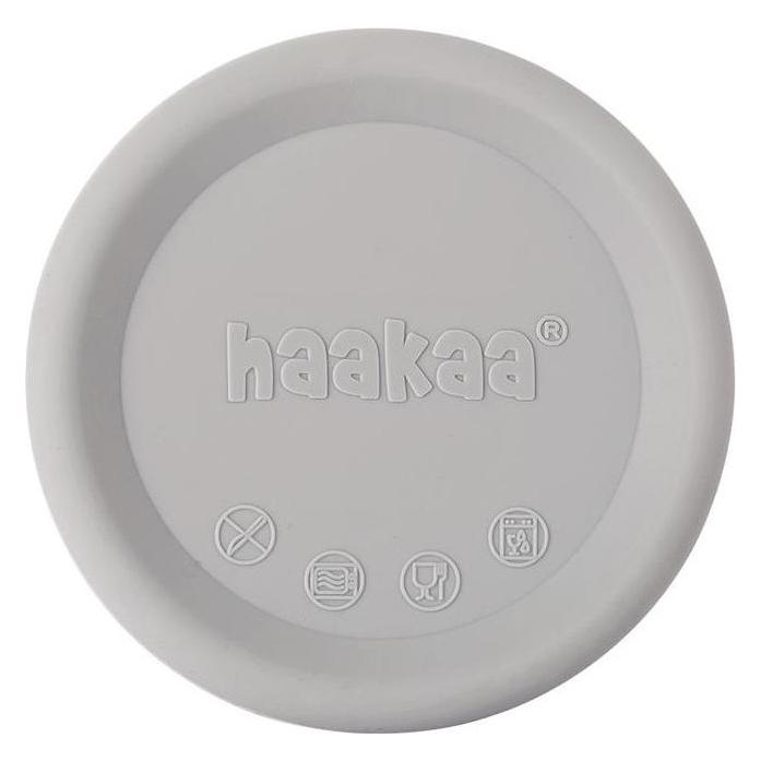 Haakaa Milchpumpe Silikondeckel - Grau (60302217)