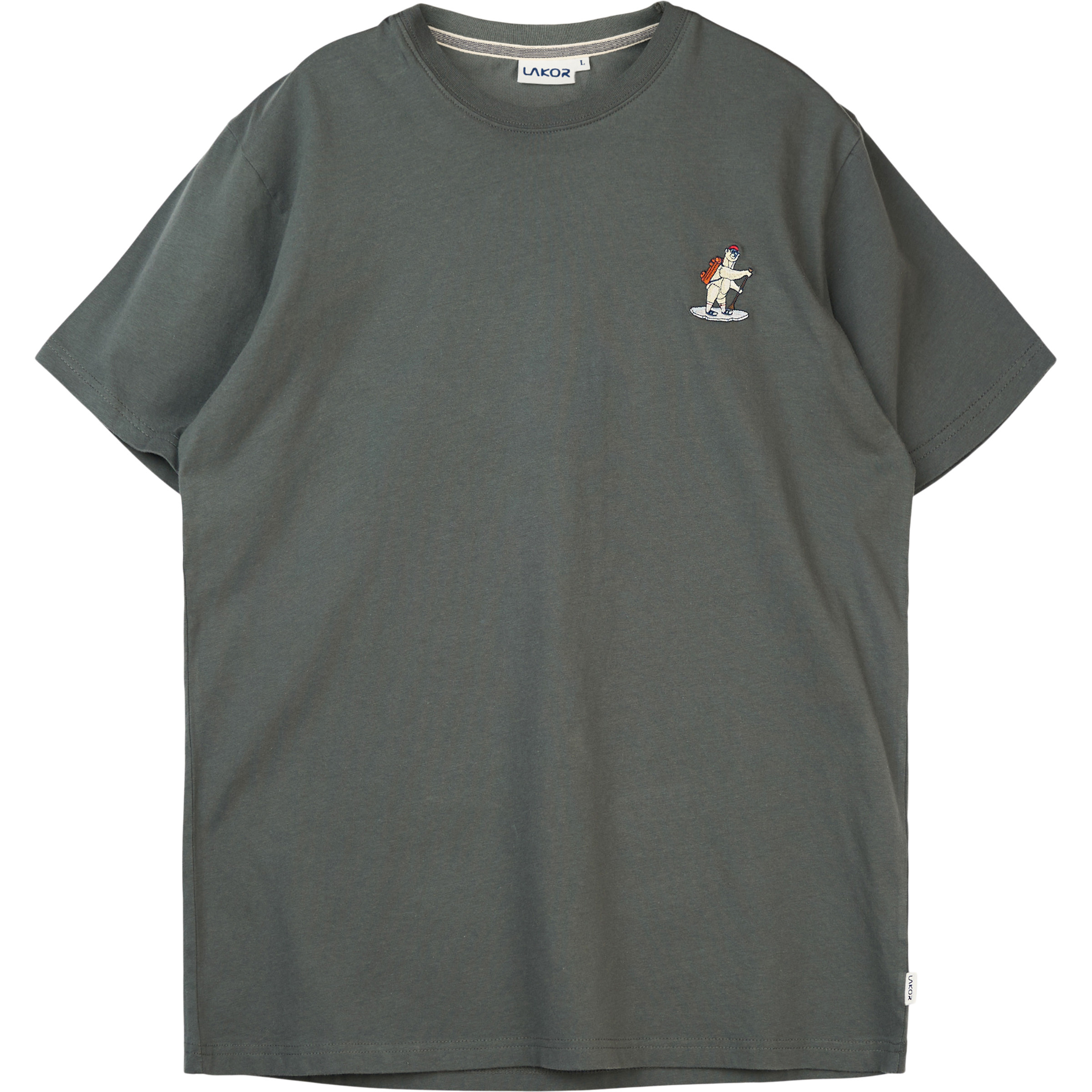 Lakor Mini WASSUP Herren T-Shirts grau Größe L Lifestyle Hautfreundlich
