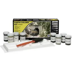 Woodland Scenics Mischset Erdfarben