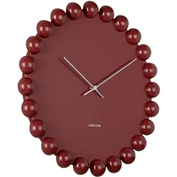Karlsson, Wanduhr, Wanduhr Cadiz Dotty, burgunderrot