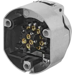 ProPlus Steckdose 13-polig Metall System Jaeger im Blister, Elektronikkabel + Stecker