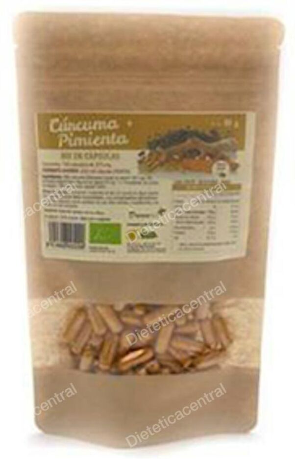 Dream foods curcuma+pimienta 150cap. bio