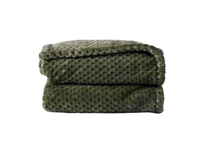 Sagaform Plaid en polaire Anni 130x170 cm Vert