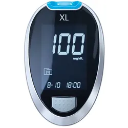 GLUCO CHECK XL Blutzuckermessgerät Set mg/dl 1 St