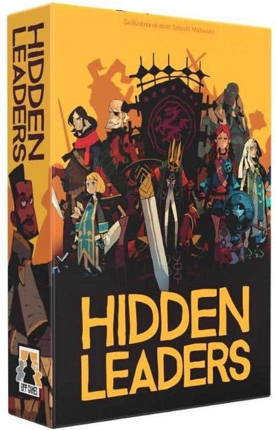 Gam'inBIZ Hidden Leaders - Bordspel - Deductiespel voor 2-6 spelers
