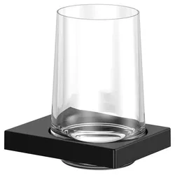 Keuco Edition 11 Glashalter schwarz 11150379000