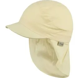 STERNTALER Schirmmütze mit Nackenschutz Basic, Größe 47 in Gelb Gelb