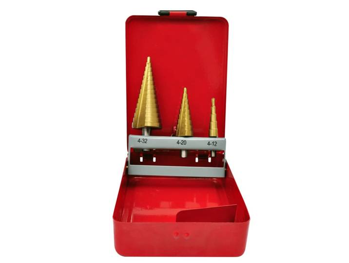 vidaXL Stufenbohrer Set