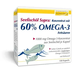 SEEFISCHÖL Supra m.60% Omega-3-Fetts.Weichkaps. 100 St