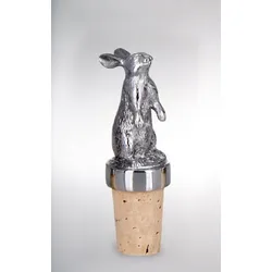 Flaschenkorken Hase H 8,0 cm D 2,5 cm Edelstahl