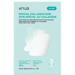 Anua, Gesichtsmaske, - PDRN Collagen Melting Patch For Glass Skin - 4 pcs. (25 g)