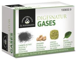El Naturalista Digesnatur Gases 650 mg x 48 Capsules