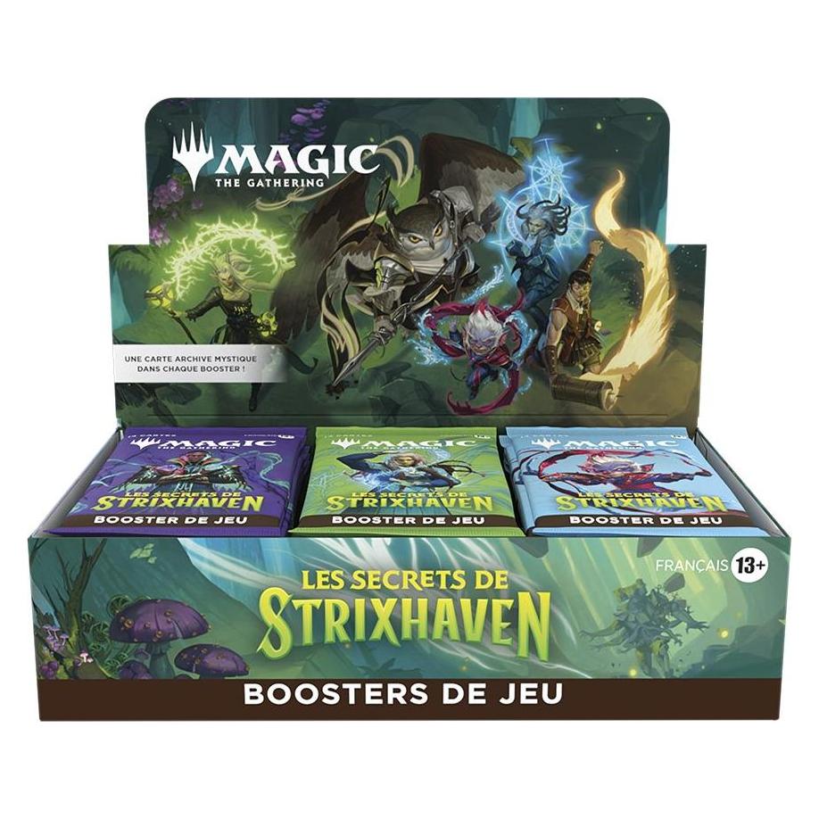Wizards of the Coast Magic the Gathering Les secrets de Strixhaven présentoir boosters de jeu (30) *FRANCAIS* (Französisch, Booster Display) (D53341010)