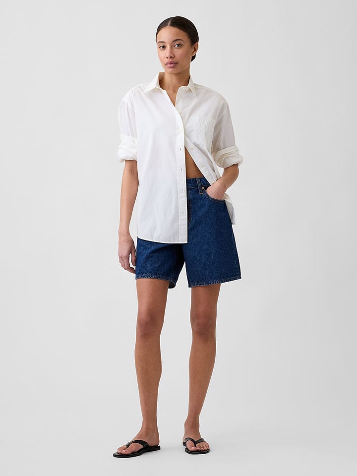 GAP Jeans-Shorts in Dunkelblau - W26