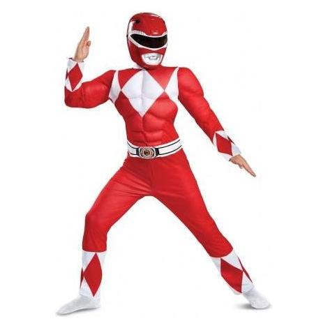 GoDan Rotes Ranger-Klassiker-Muscle-Power-Rangers-M-Outfit (M) (37862404)