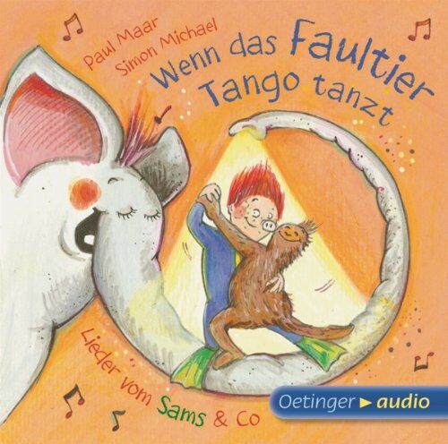 Paul Maar - Wenn das Faultier Tango tanzt. Lieder vom Sams & Co. (CD): Lieder, ca. 44 min. - Preis vom 17.10.2026 19:25:27 h
