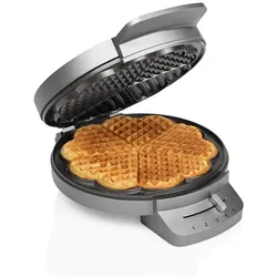 Princess Waffeleisen 132380, Herzform, 1200 Watt, Antihaft